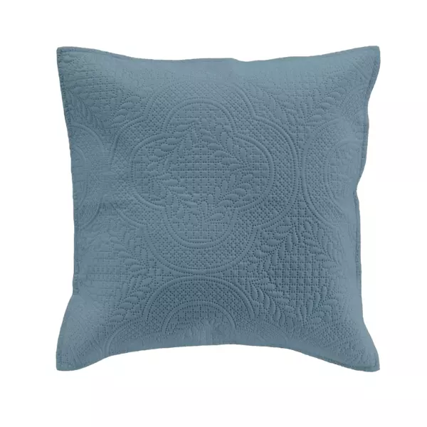 Funda de cojín (40 cm) Romane Azul trullo