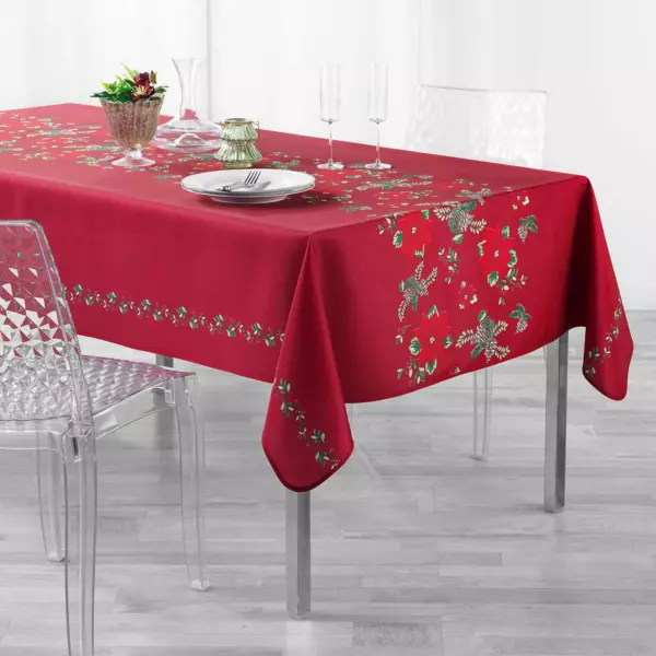 Mantel rectangular (L300 cm) Isadora Rojo