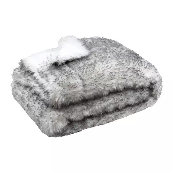 Plaid fausse fourrure (160 cm) Kingston Gris