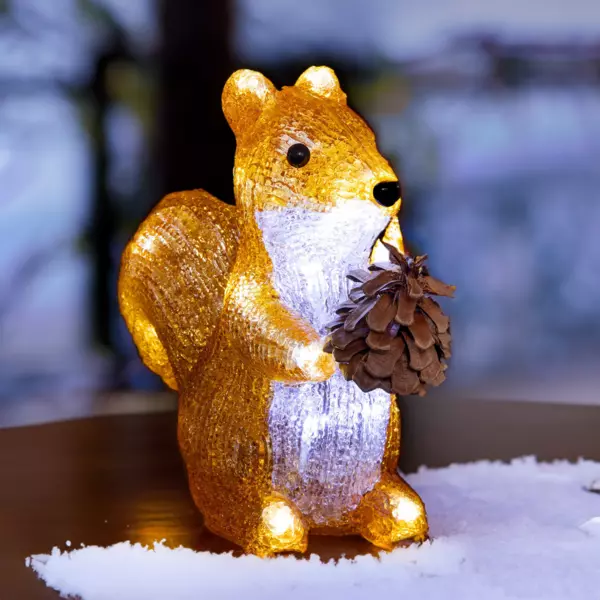 LED Eichhörnchen Tad Kaltweiß 20 LEDs