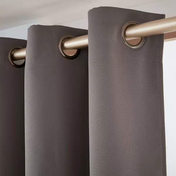 Rideau obscurcissant (140 x 260 cm) Dark Gris anthracite