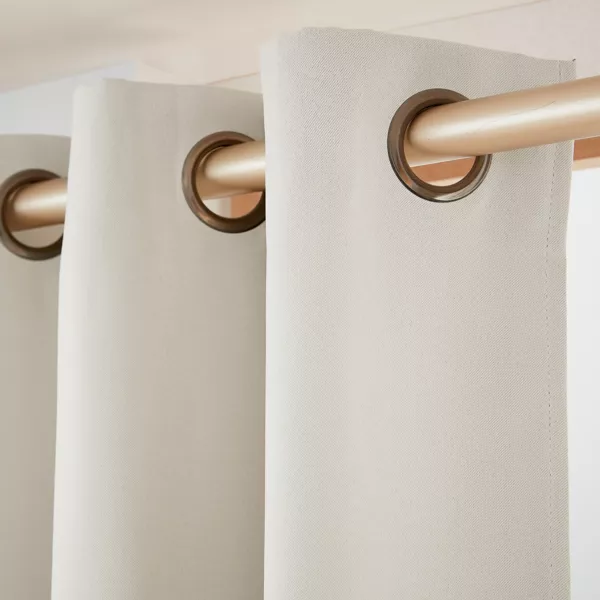 Halbverdunkelnder Vorhang (180 x 260 cm) Dark Beige