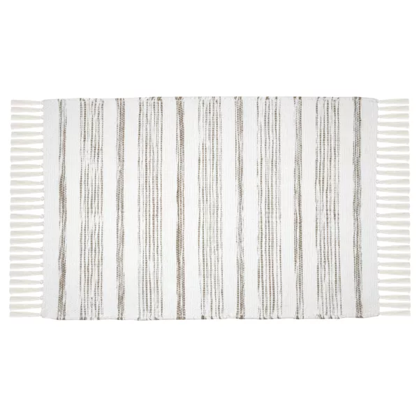 Alfombra en algodón (60 x 90 cm) Joanny Beige