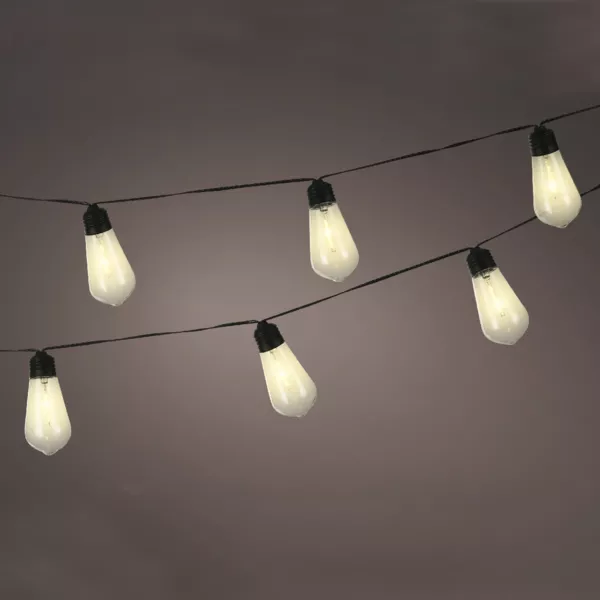 Solar LED-Lichterkette 1,8 m Guinguette - Warmweiß