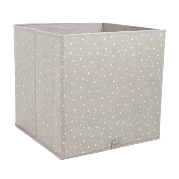 Cesta para juguetes Estrellas Gris