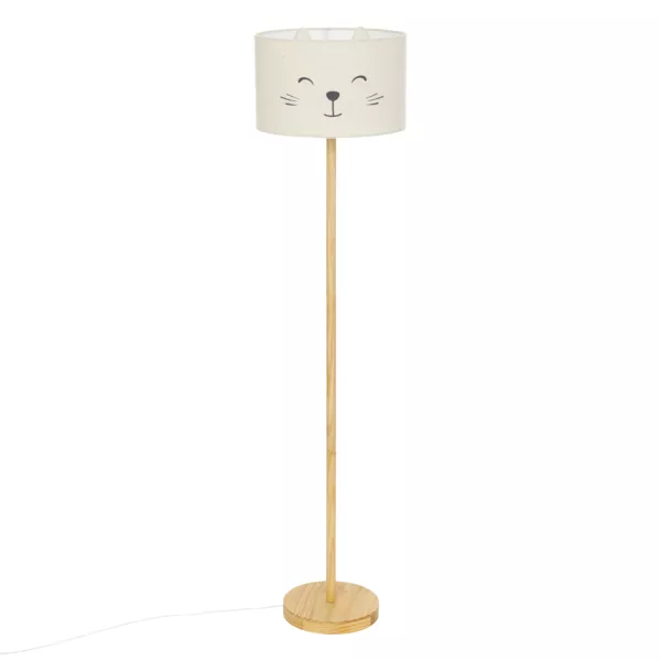 Lámpara de pie infantil (H152 cm) Felix Blanco