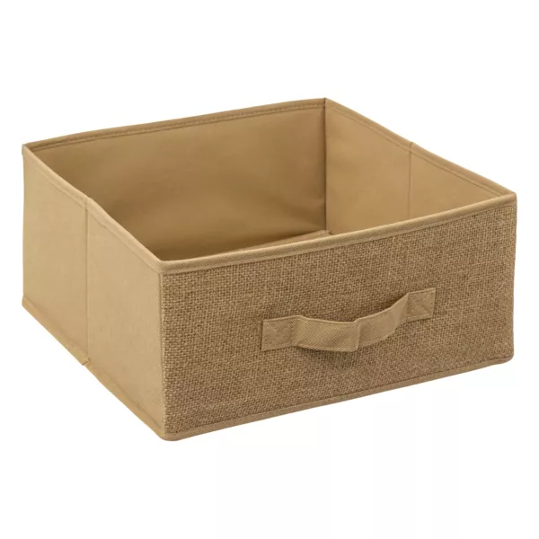 Cesta para ordenar en yute (31 x 31 x 15 cm) Naro Beige