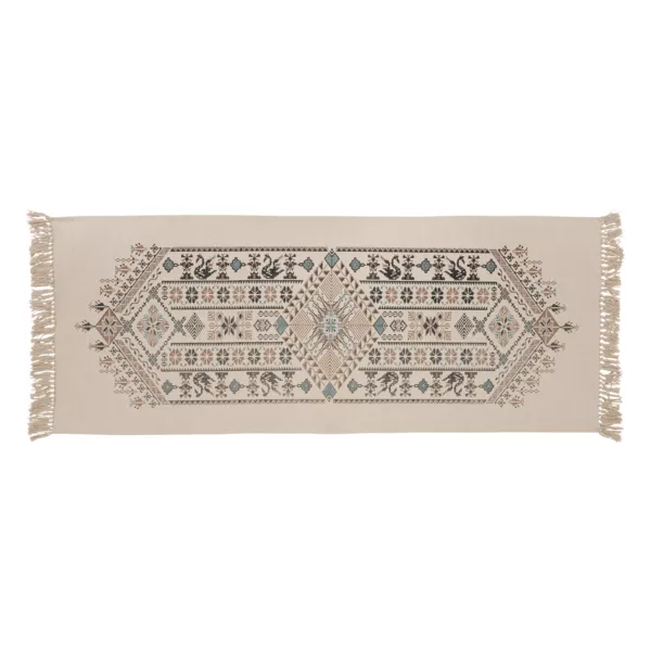 Tappeto Corridoio HEBE 70x30 Cm - Lavabile, Antiscivolo, Stile Vintage - Foto 5