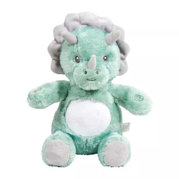 Peluche veilleuse et musicale bébé Dino Verte