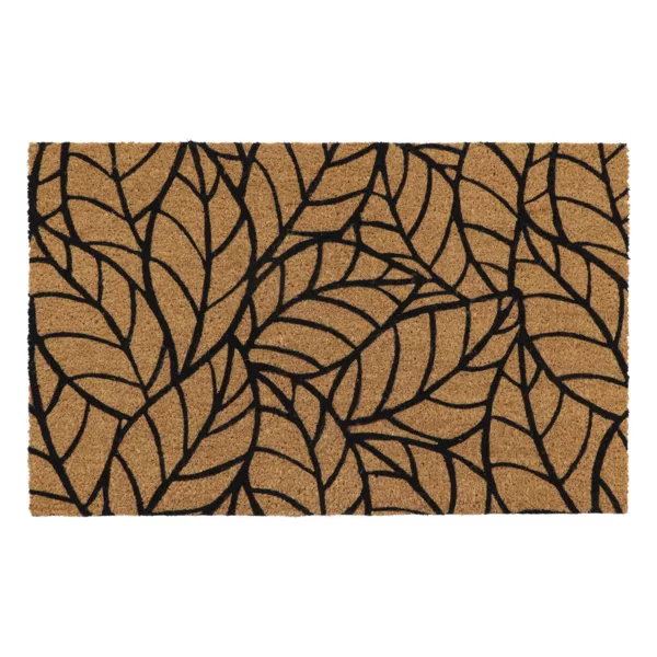 Felpudo en Coco (45 x 75 cm) Jungle Negro