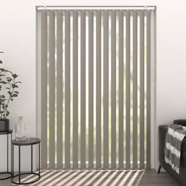 Store tamisant à lamelles verticales (100 x 260 cm) Helsinki Taupe