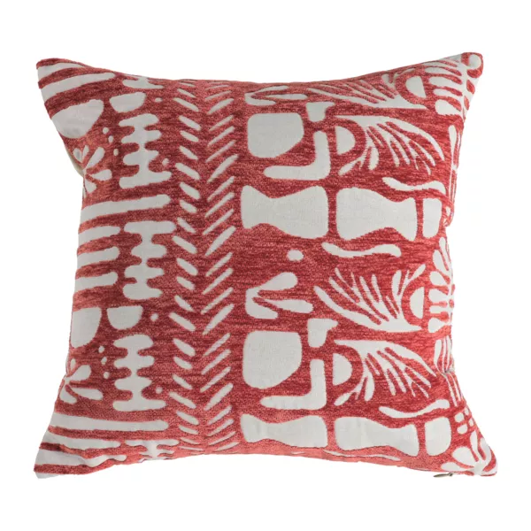 Sierkussen vierkant (40 x 40 cm) Egyp rood