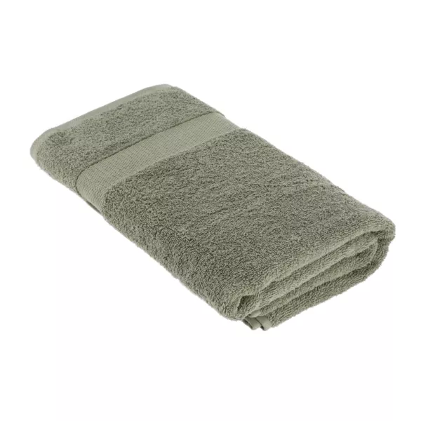 Katoenen badhanddoek (90 x 150 cm) Timeless Kaki Groen