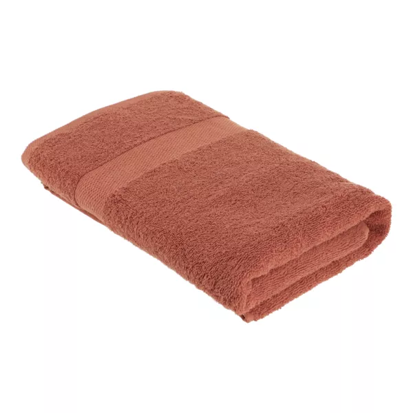Serviette de bain coton (70 x 130 cm) Timeless Terracotta