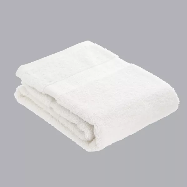 Katoenen badhanddoek (50 x 90 cm) Timeless Wit