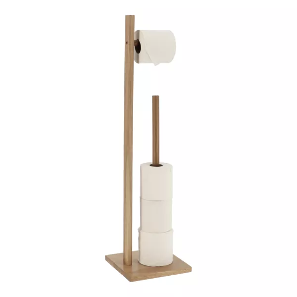 Accessoire WC Abattant wc Porte papier et brosse Eminza