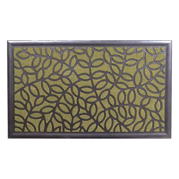 Tapis d'entrée antidérapant (45 x 75 cm) Bronx Vert