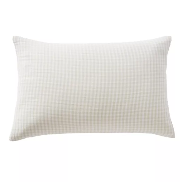 Kussensloop rechthoekig Katoengaas (50 x 70 cm) Vickie Beige