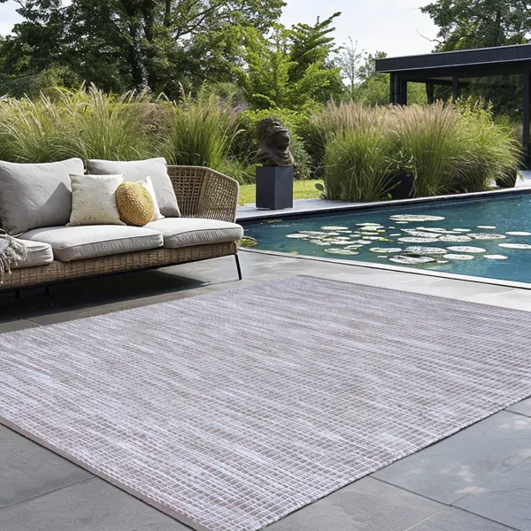 Outdoor vloerkleed (160 x 230 cm) Bono Lichtgrijs