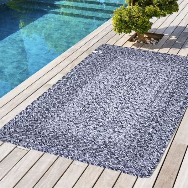 Alfombra de exterior (50 x 80 cm) Pablo Sal y pimienta