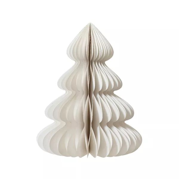 Sapin papier à poser (H60 cm) Fermeture Magnétique Blanc