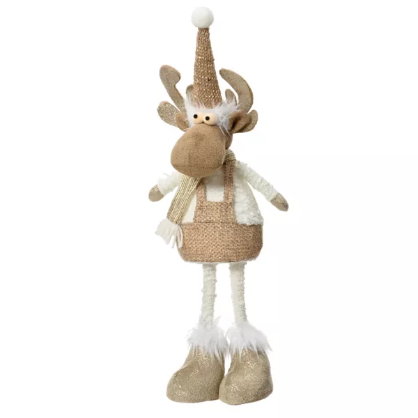 Kerst rendier (H50 cm) Frosty in het natuurlijk