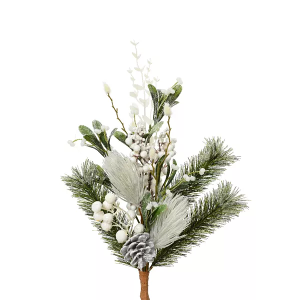 Sparrentak (H50 cm) Bevroren bessen Wit