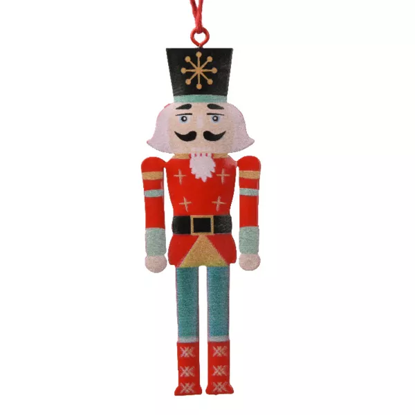 Cascanueces de metal para colgar (H12 cm) Capitán Hector