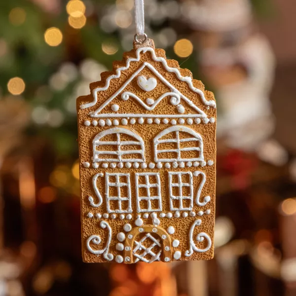 Casita para colgar (H10 cm) Dulce navideño