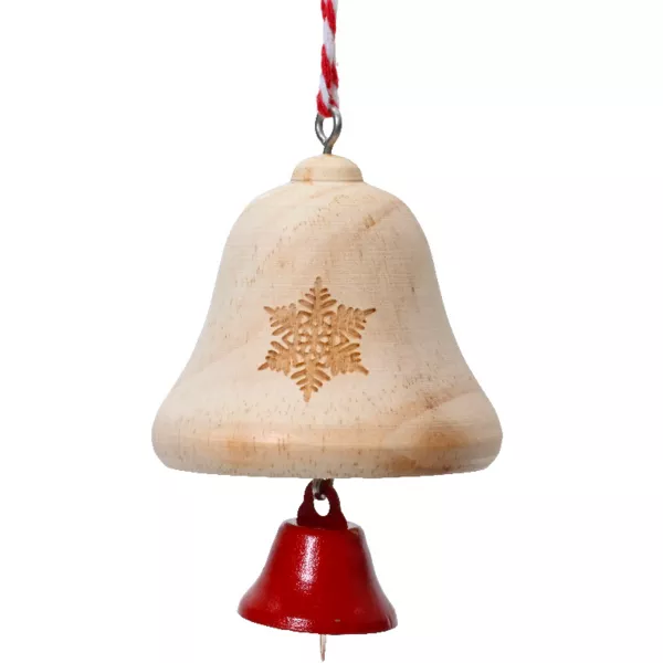 Campanilla de madera para colgar (H5 cm) La Clusaz