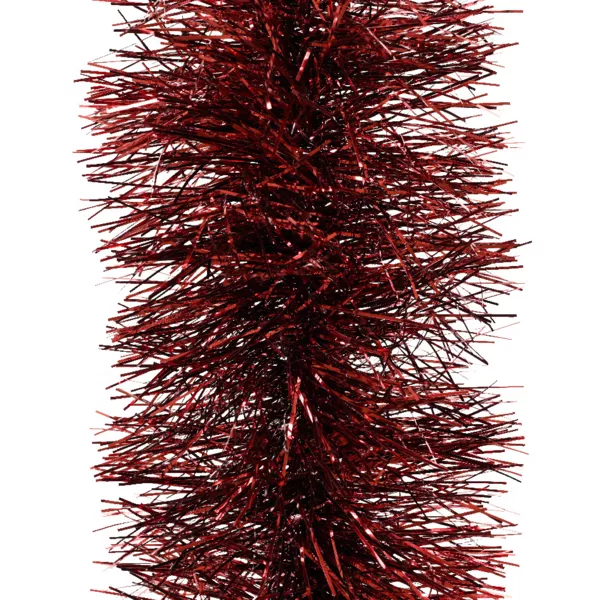 Guirnalda de Navidad (D20 cm) Alpine XL Burdeos