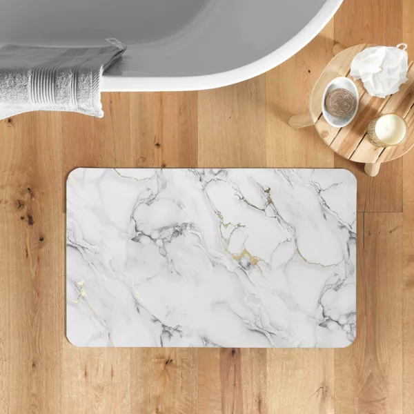 Tappeto da bagno antiscivolo (50 x 80 cm) Venor Grigio