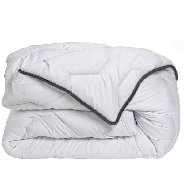 Couette très chaude enveloppe percale de coton (140 x 200 cm) Galaxie Blanche