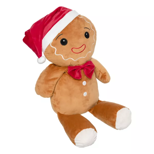 Peluche de Noël (H50 cm) Bonhomme Pain d'épice