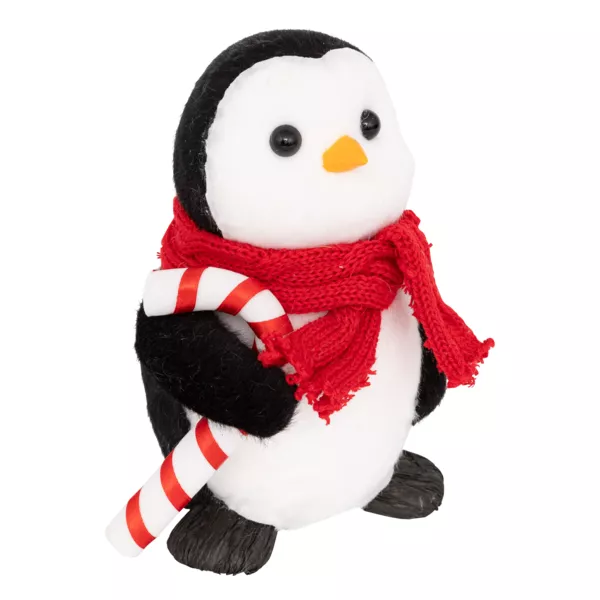 Pingouin de Noël (H19 cm) Pingu et sucre d'orge