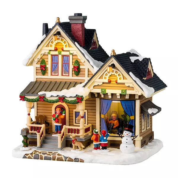 Village de Noël Lemax lumineux à piles La maison de Grand-mère