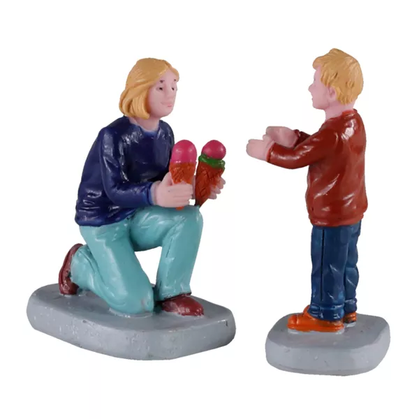 Personnages Lemax Friandises de fin de semaine