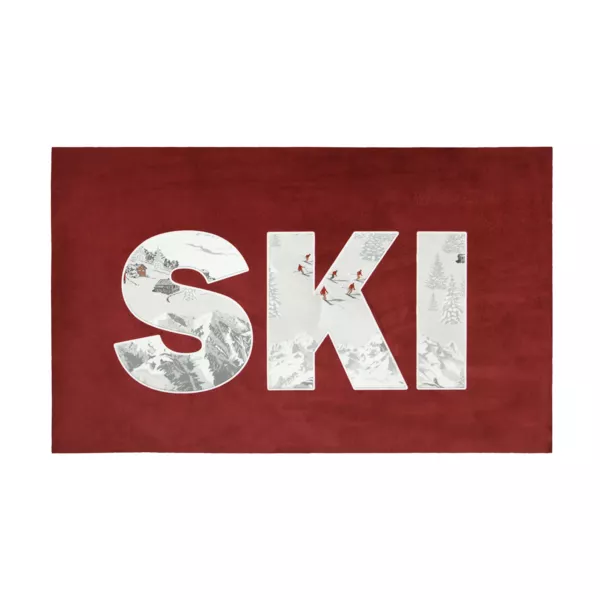 Antislip mat (45 x 75 cm) Briancon Rood