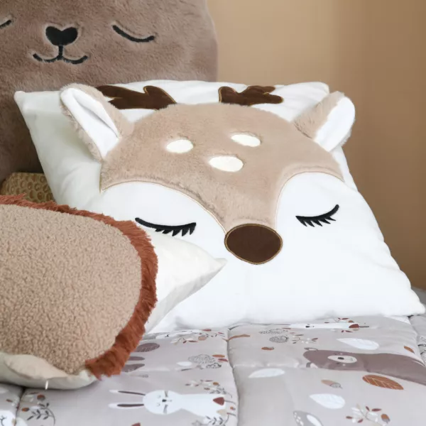 Cojín infantil cuadrado (40 x 40 cm) Gabin Beige