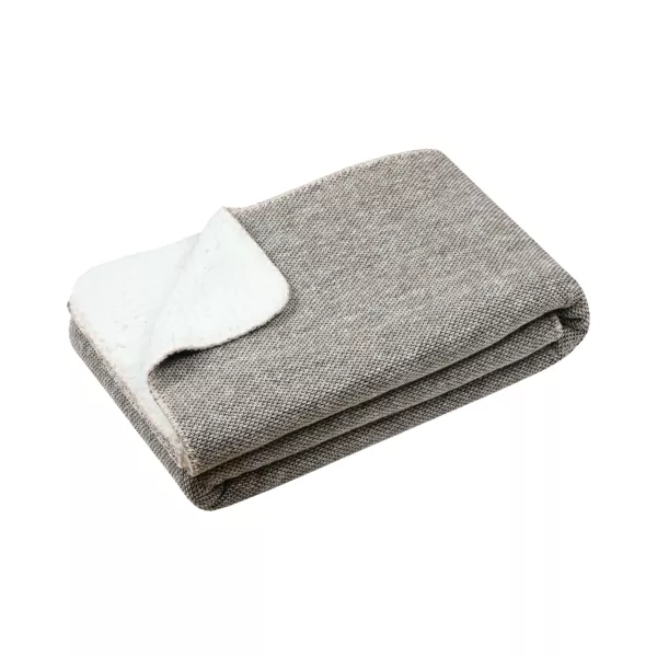 Zachte plaid (130 x 160 cm) Roest Beige