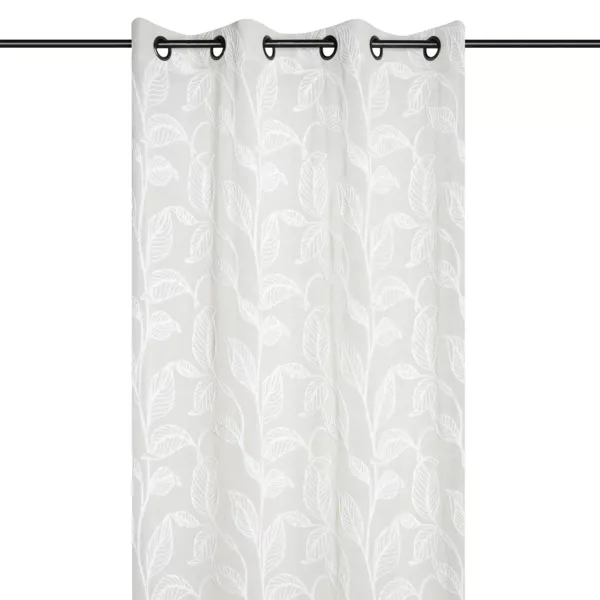 Cortina de ojales (140 x 260 cm) Hemera Crudo