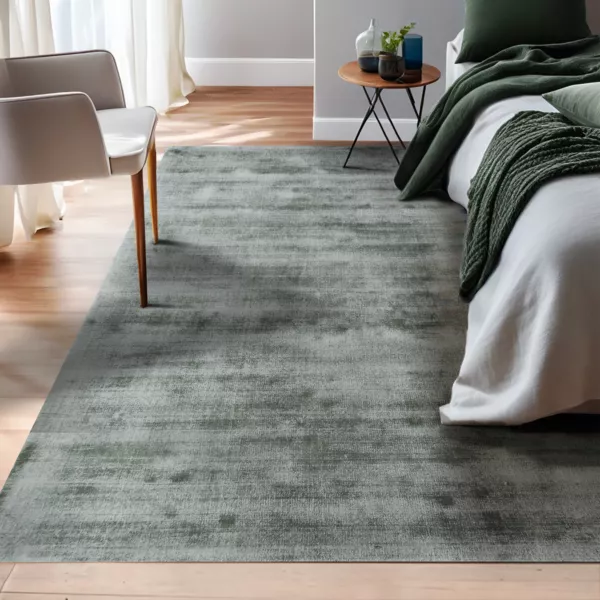 Rechthoekig geweven vloerkleed (160 x 230 cm) Antiek Grijs