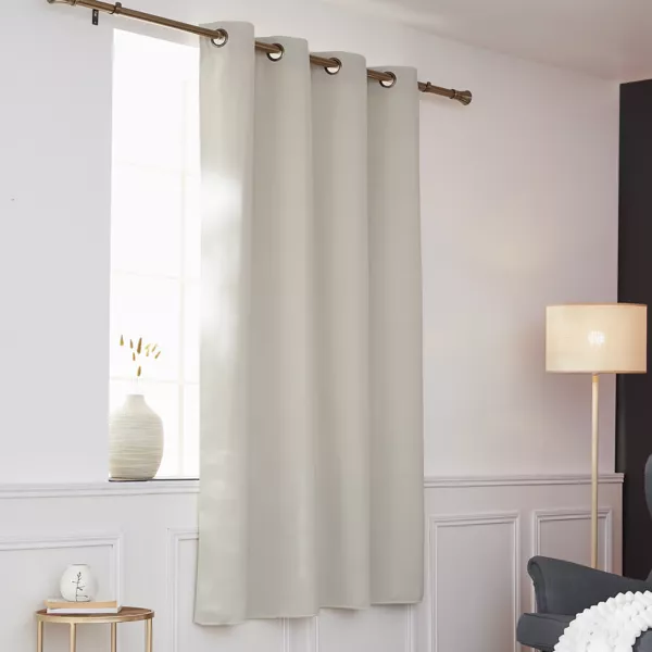 Termisk mrklgningsgardin (140 x 180 cm) Calore Beige