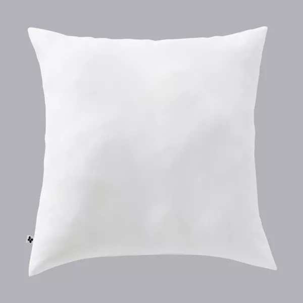 Coussin de garnissage carré microfibre (60 x 60 cm) Malo Blanc