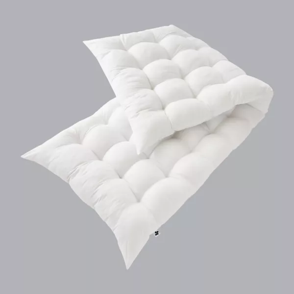 Coussin de garnissage bain de soleil microfibre (70 x 190 cm) Malo Blanc