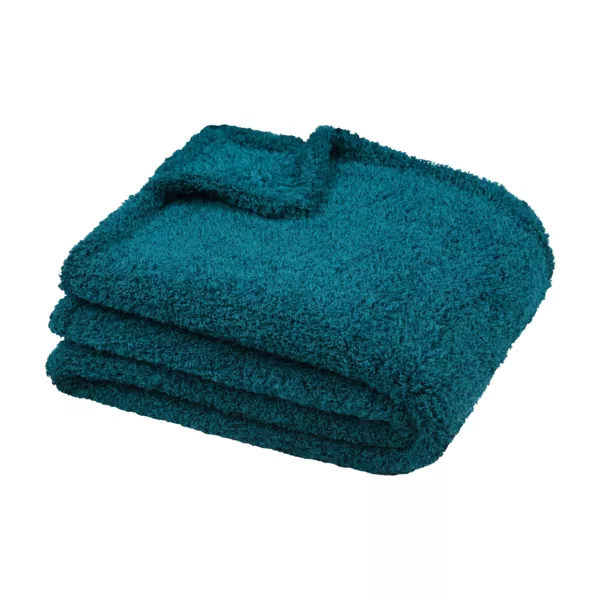 Fleece Plaid (220 cm) Montreal Petrol blauw