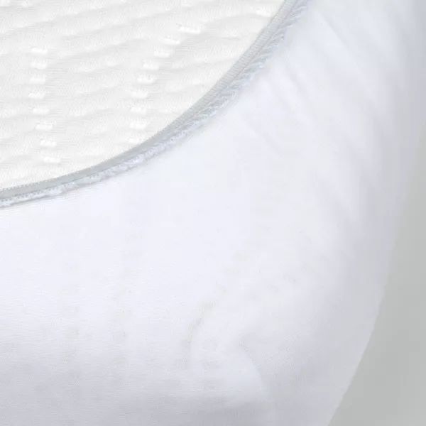 Protector de colchn impermeable de esponja (140 x 190/200 cm) Sonia Blanco