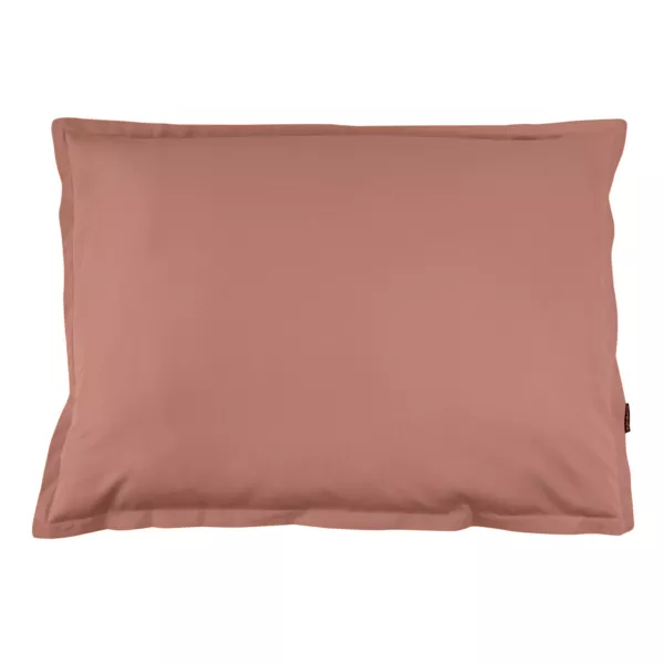 Taie d'oreiller rectangulaire percale de coton (50 x 80 cm) Cali Bois de rose