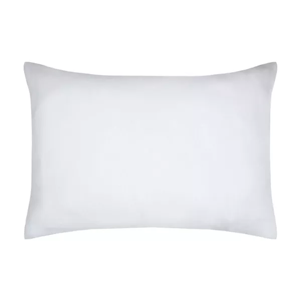 Protège-oreiller rectangulaire (50 x 70 cm) Serena Blanc