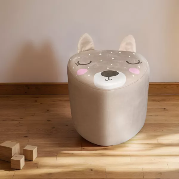 Puf infantil (H25 cm) Ciervita Beige